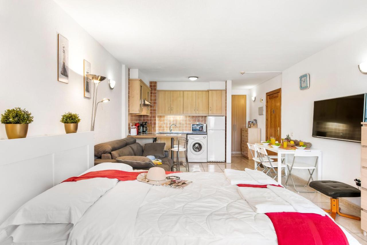 228 Chic Studio 'San Marino' Spectacular Terrace Los Cristianos  Luaran gambar