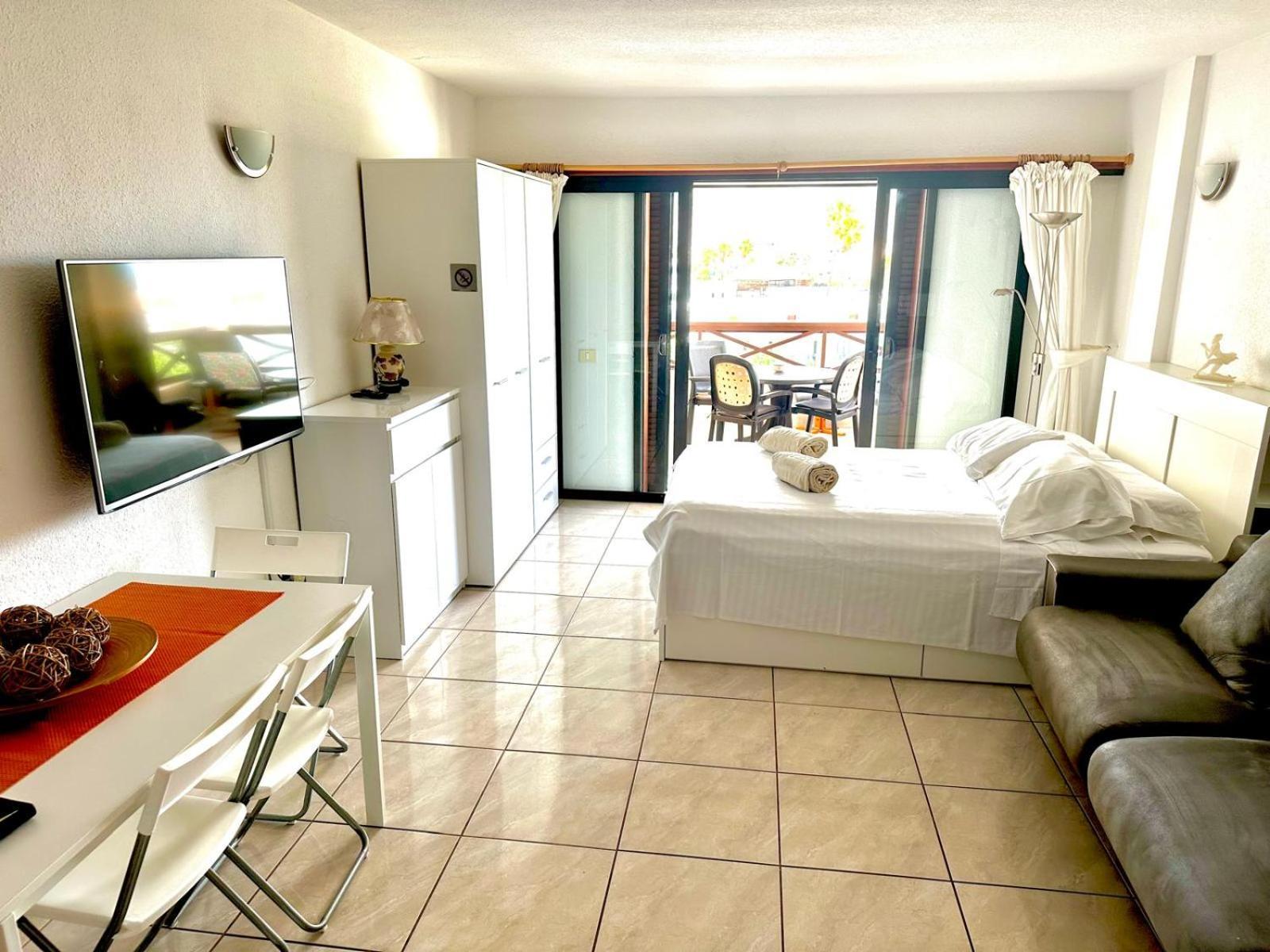 228 Chic Studio 'San Marino' Spectacular Terrace Los Cristianos  Luaran gambar