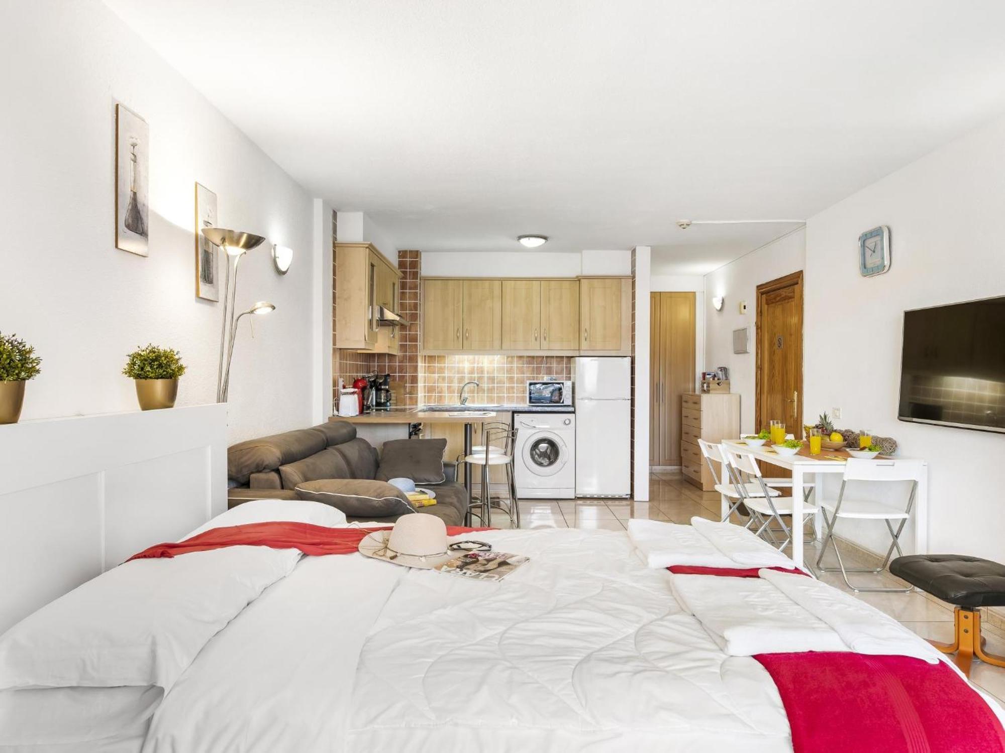 228 Chic Studio 'San Marino' Spectacular Terrace Los Cristianos  Luaran gambar