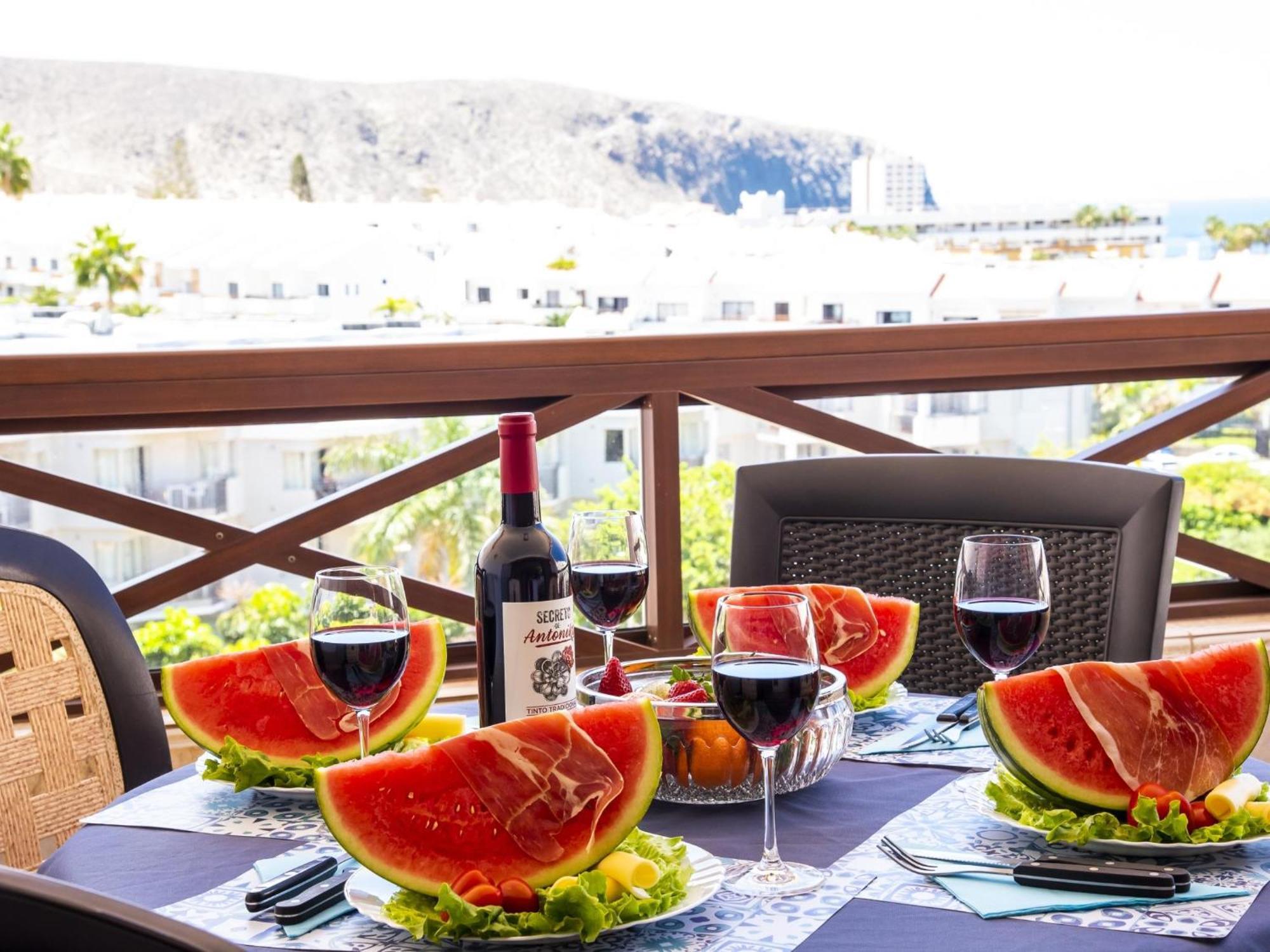 228 Chic Studio 'San Marino' Spectacular Terrace Los Cristianos  Luaran gambar