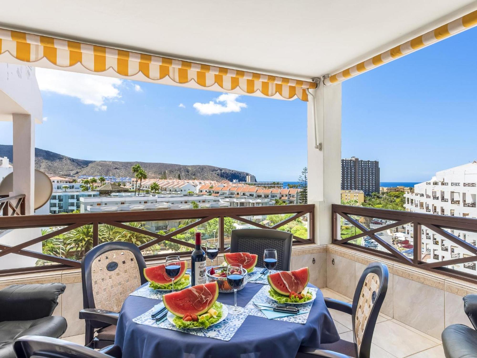 228 Chic Studio 'San Marino' Spectacular Terrace Los Cristianos  Luaran gambar